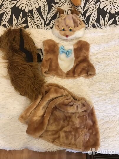 Костюм белочки для ребёнка