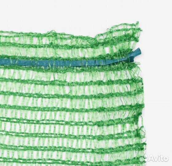 Сетка овощная, Зеленая, 45 х 75 см, 25 - 30 кг