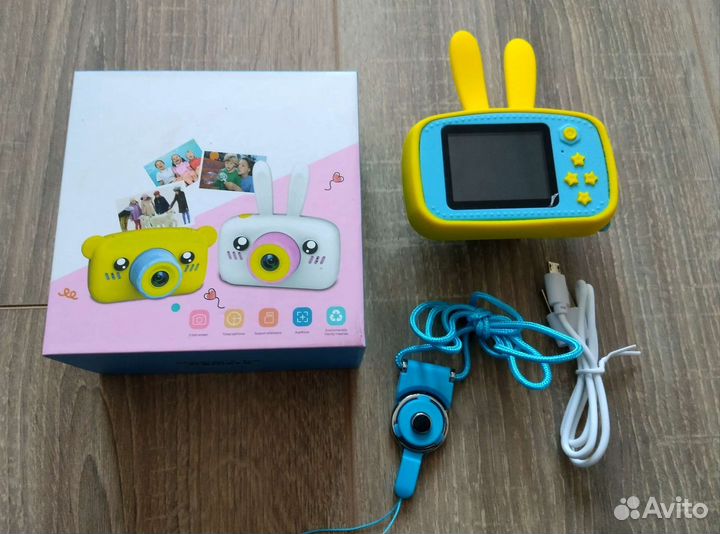 Детский фотоаппарат цифровой новый