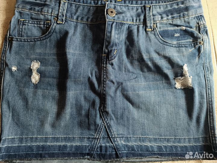 Юбка джинсовая 48-50