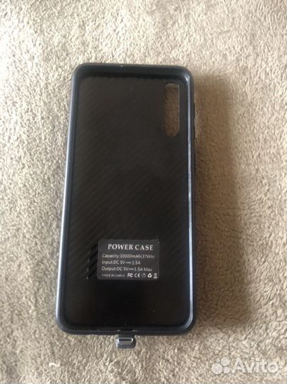 Акамулятор чехол samsung A50