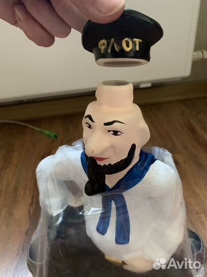 Моряк. Штоф керамический. Графин для напитков