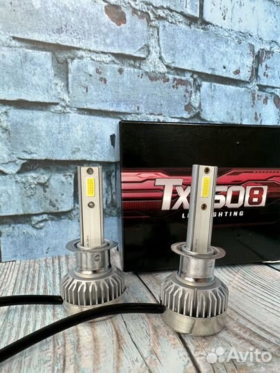 Лампа светодиодная автомобильная H4 H1 40W 6000K