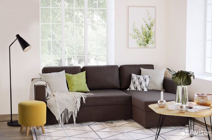 Диван угловой Brown