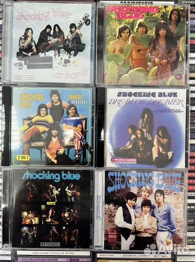Музыкальные cd диски Shocking blue