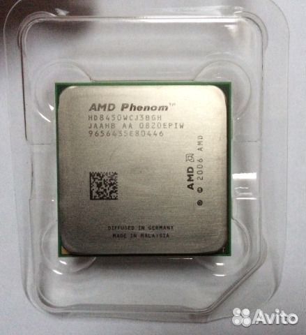 Процессор AMD Phenom X3 8450