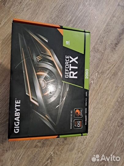 Видеокарта Nvidia gigabyte GeForce rtx 2060
