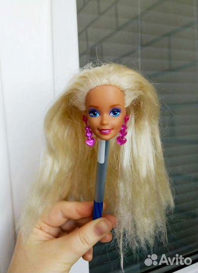 Голова барби secret hearts barbie & сердечко