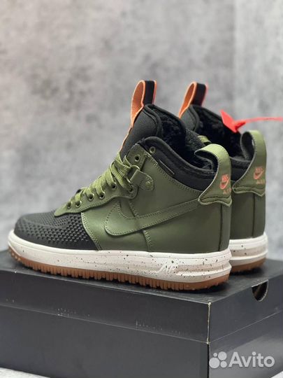 Кроссовки Nike Lunar Forse 1 Duckboot зимние (Арт.34779)