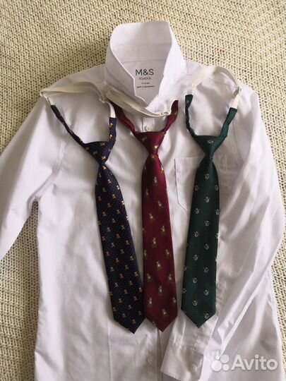 Галстук школьный 7-12 лет