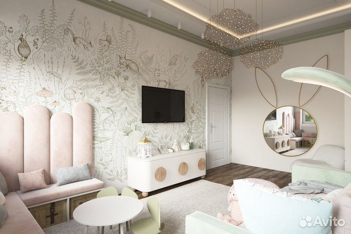 Дизайн интерьера под ключ