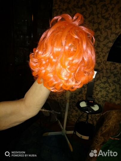 Парики цветные для праздников