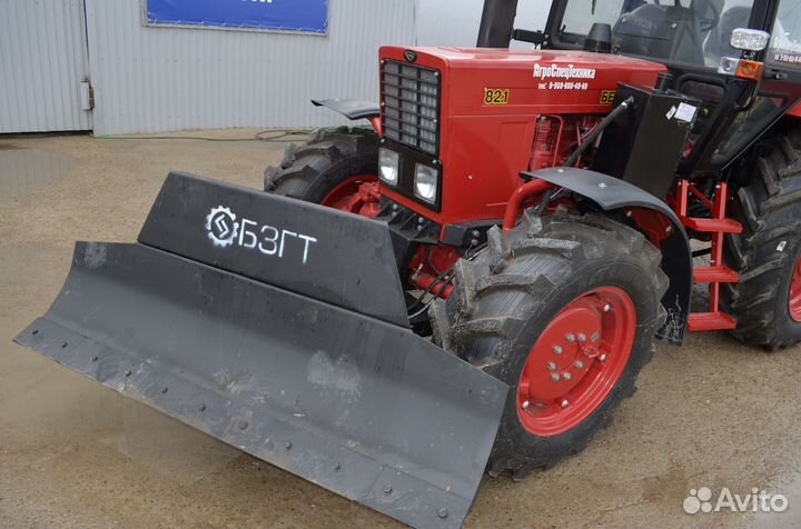 Трактор 82.1 для рытья траншеи отвал грунторез