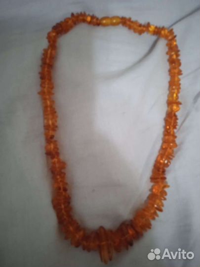 Бусы янтарь СССР