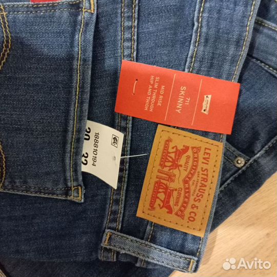 Джинсы levis скинни