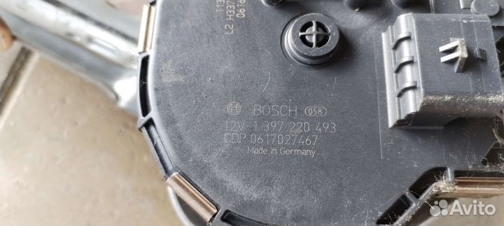 Трапеция дворников w211 Mercedes рестайлинг