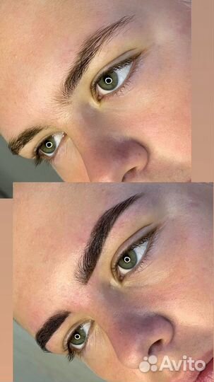 Окрашивание бровей, коррекция,архитектура