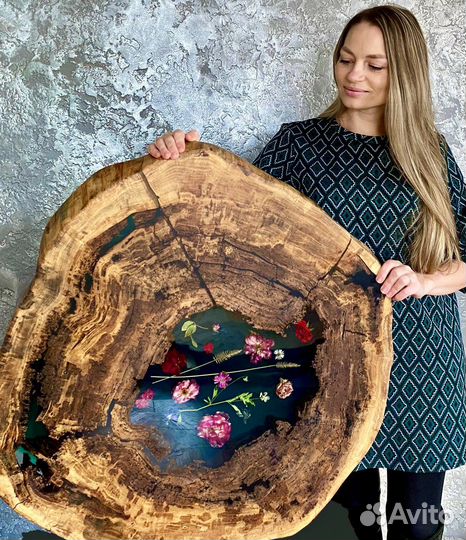 Стол река/ стол из слэба