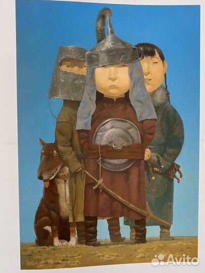 Продам живописная работа Зорикто Доржиева Игра ll