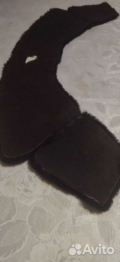 Меховой воротник цигейка