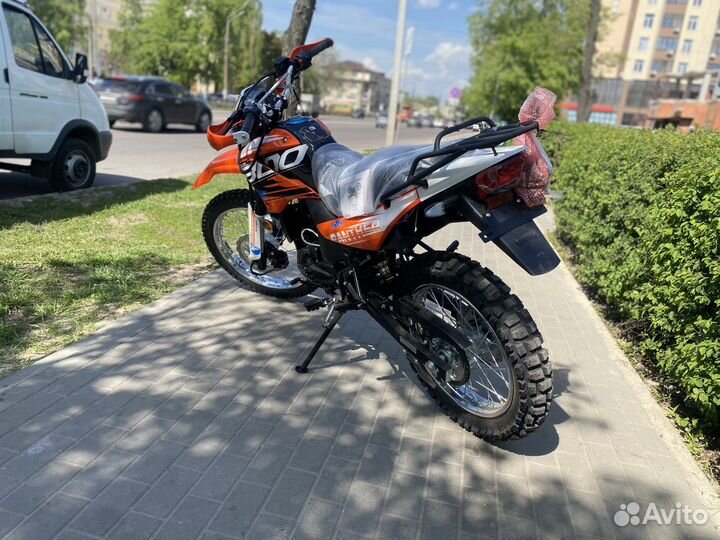 Новый мотоцикл panther 300 2023 оранжевый