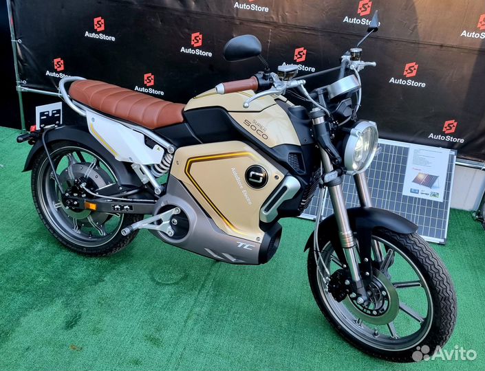 Электро мотоцикл Super Soco TC Cafe 040