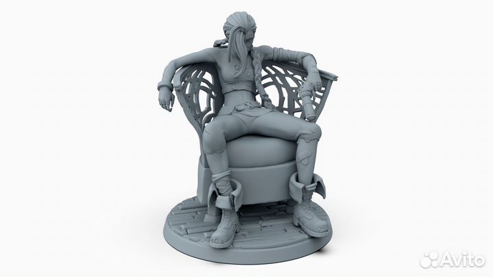 Фигурка Джинкс Аркейн (Jinx, Arcane)