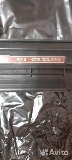 Canon fx-10 картридж оригинальный б.у