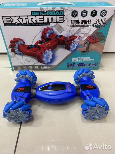 Машинка управляемая жестами,пультом на руке