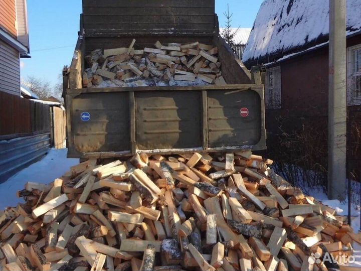 Дрова ольховые колотые