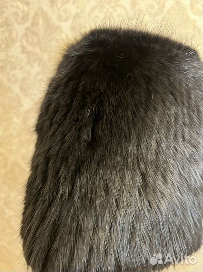 Шапка норковая женская