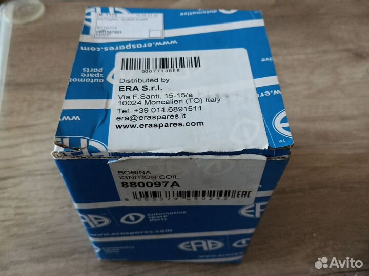 Катушка зажигания на mercedes benz