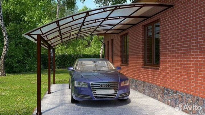 Навес под ключ