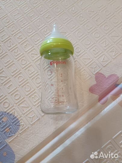 Pigeon бутылочка стекло 160 мл (бронь)