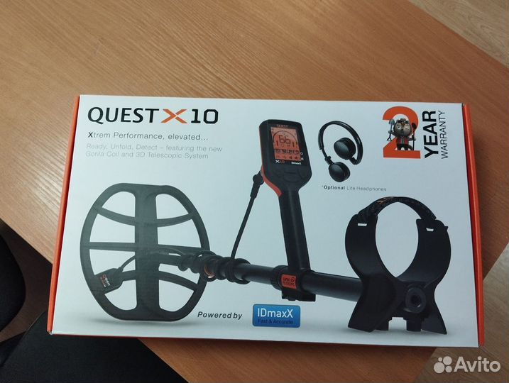 Металлодетектор Quest X10 IDmaxX