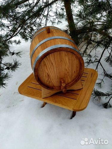 Бочка дубовая