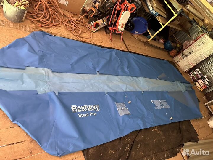 Каркасный бассейн bestway Steel Pro400х211х81