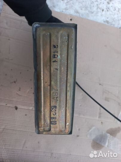 Медный радиатор печки ваз 2107