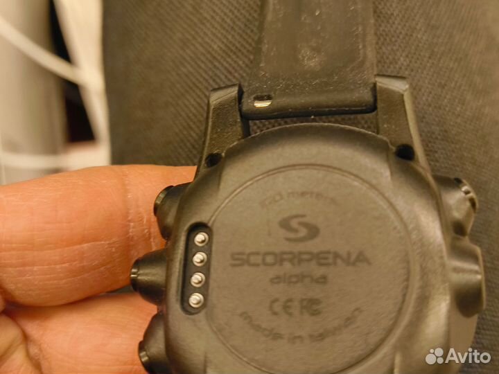 Компьютер для дайвинга scorpena alpha