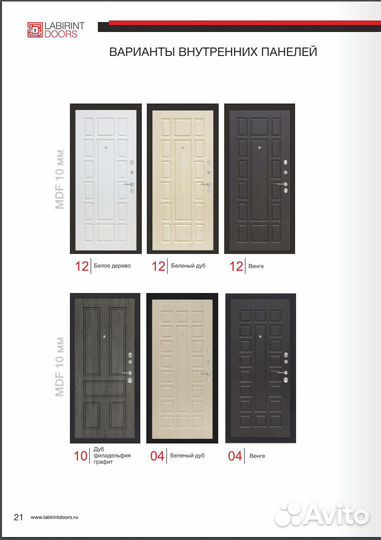 Входные в квартиру / Стальные двери