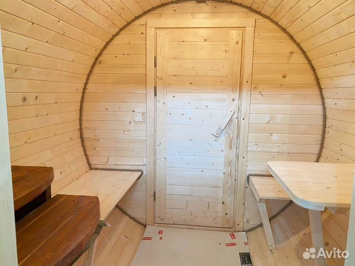 Баня бочка 4 метра