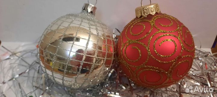 Ёлочные игрушки, шары СССР и гдр