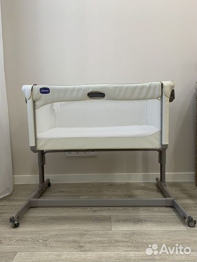 Кроватка Chicco Next2Me Magic white snow