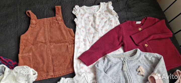Пакет вещей на девочку 68-74