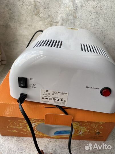 Уф Лампа для маникюра новая