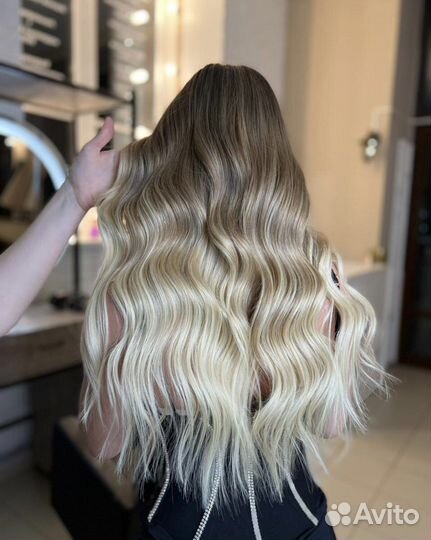 Безопасное наращивание волос, коррекция