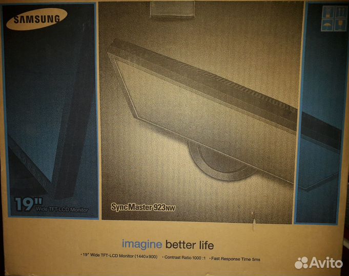 Монитор Samsung SyncMaster 923NW 19