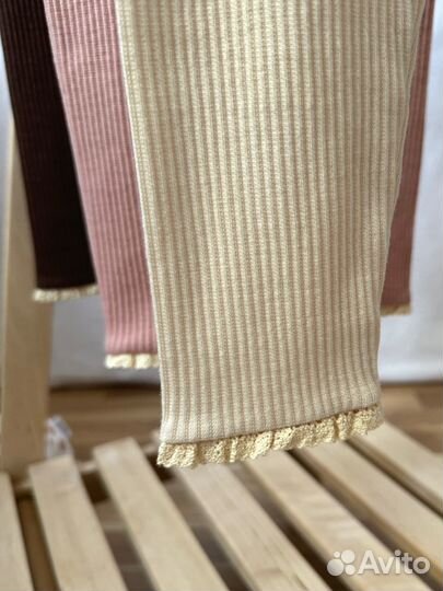 Леггинсы в рубчик детские новые 80 98 104 110 116