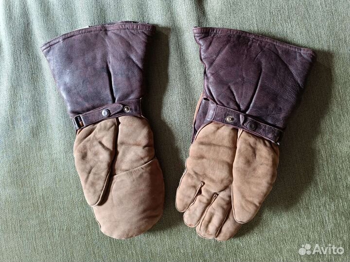 Перчатки краги зимние Ленд-лиз