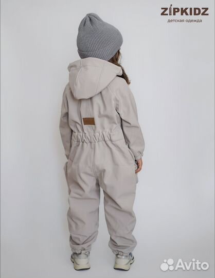 Комбинезон softshell 98 zipkidz